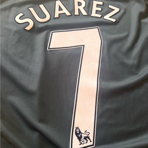 Adidas Liverpool Soccer FC Away Jersey Suarez Sz L - Picture 10 of 12